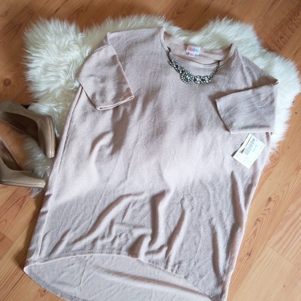 Lularoe sparkly blush Irma